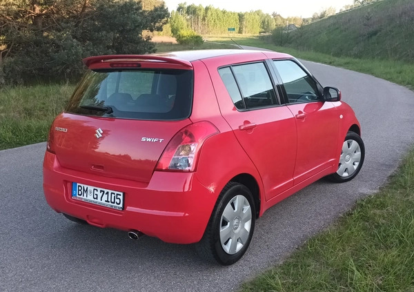 Suzuki Swift cena 15800 przebieg: 202300, rok produkcji 2007 z Węgorzewo małe 232